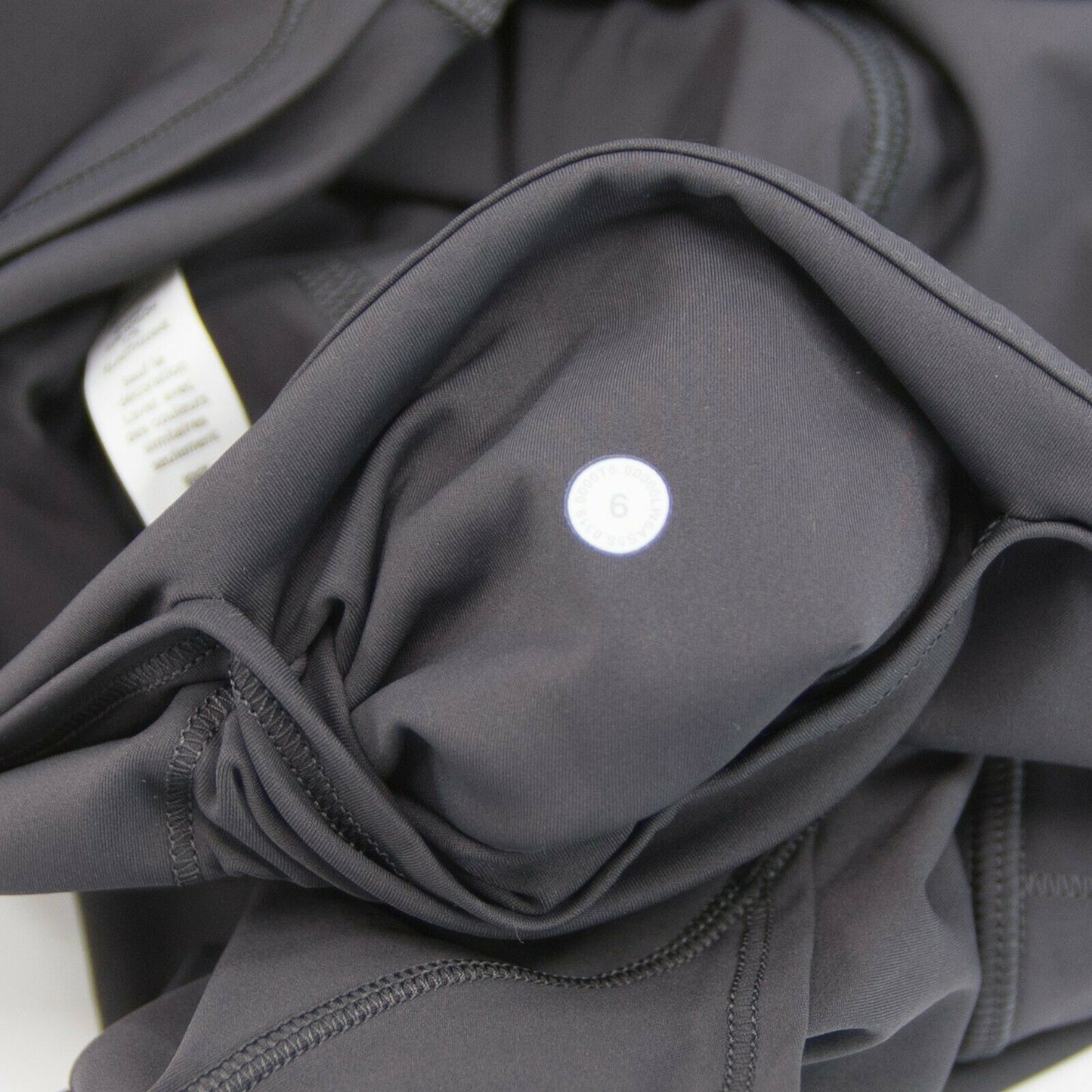 Lululemon Charcoal Fast Free 7/8 Tight II Fitted Leggings NWOT Size 6