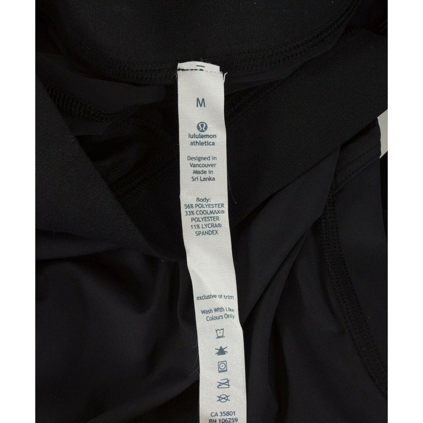 Lululemon Black tight leggings NWOT Size M C13