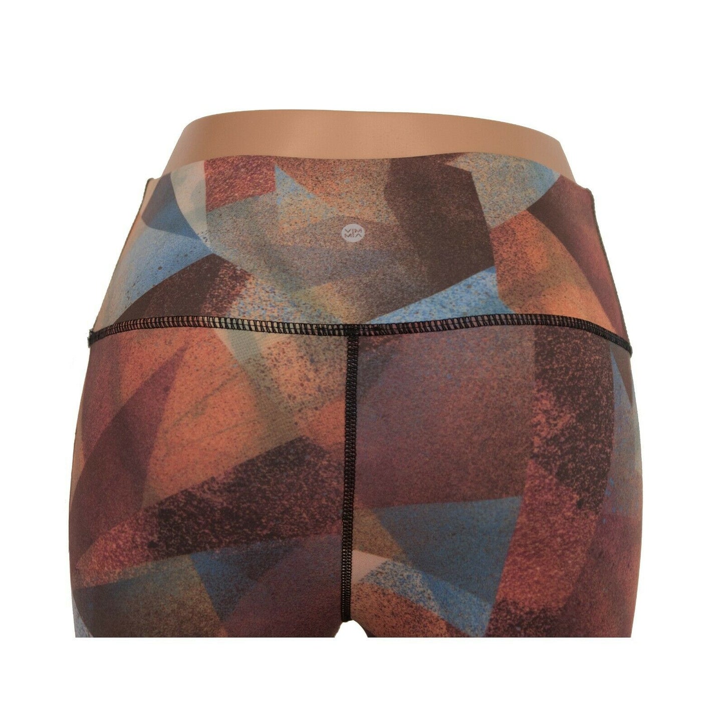 VIMMIA High Waist Core 7/8 Leggings Nebula Geometric Triangle Pattern NWT MD