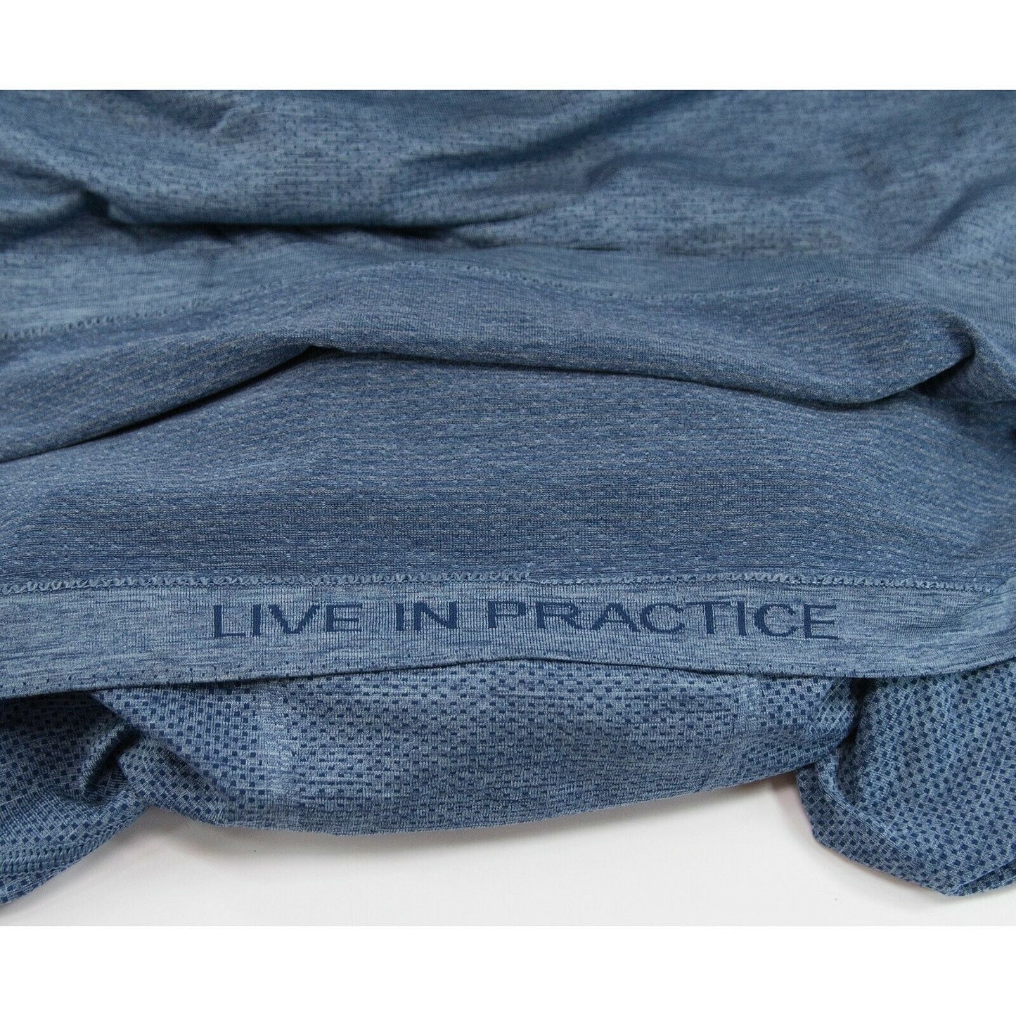 Lululemon Mens Blue Metal Vent Tech Short Sleeve Polo Shirt L NWT