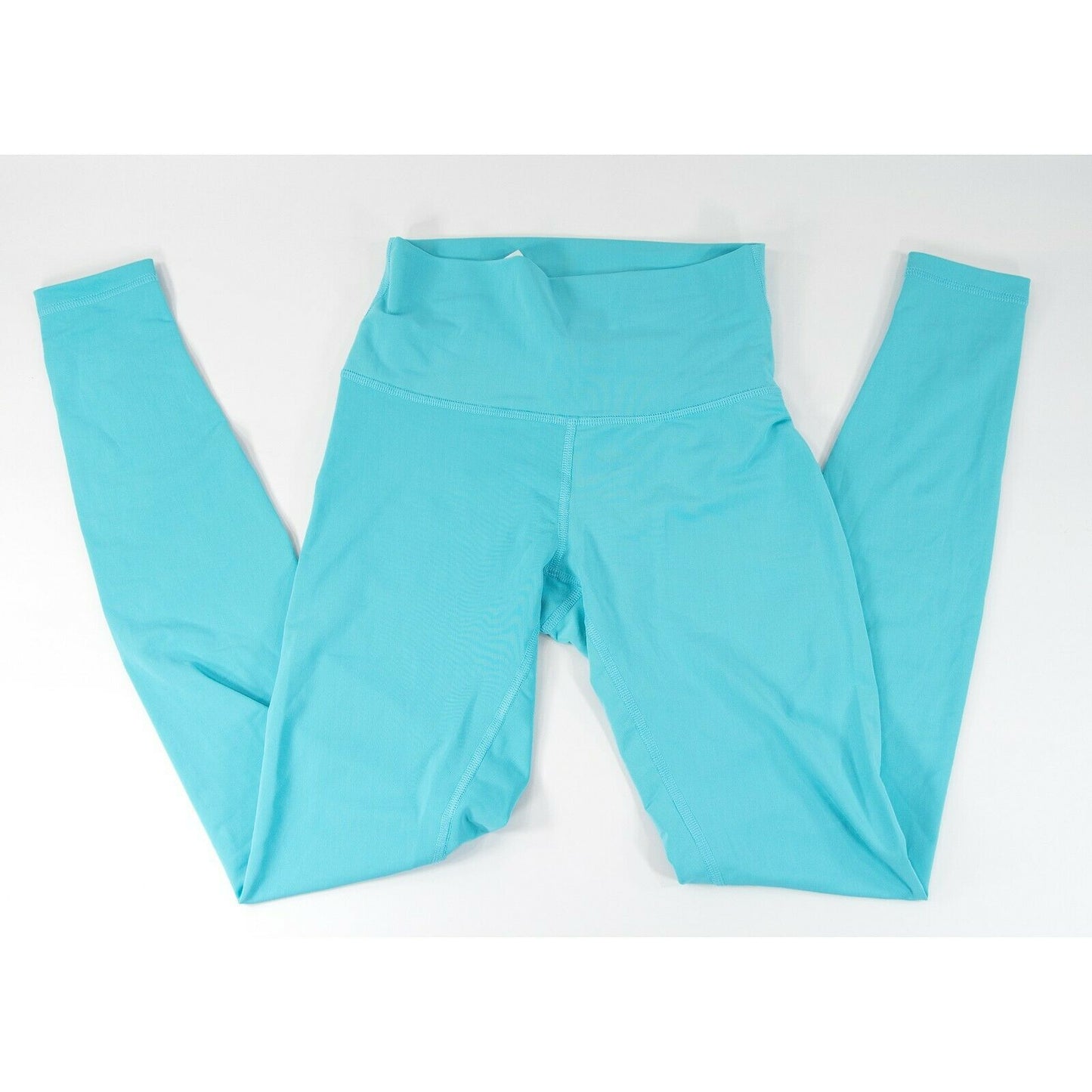 Lululemon Base Layer Thin Light Aqua Blue Tight Fit Leggings NWOT Size 2 C21