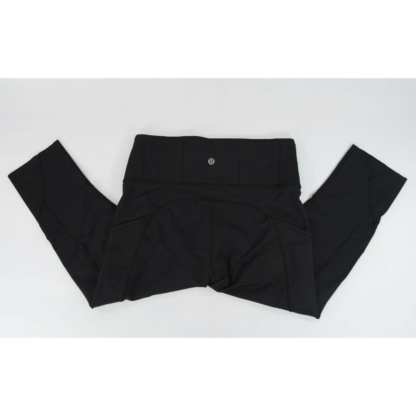 Lululemon Black Wonder Under Cropped Pocket tight leggings NWOT Size 8 C6