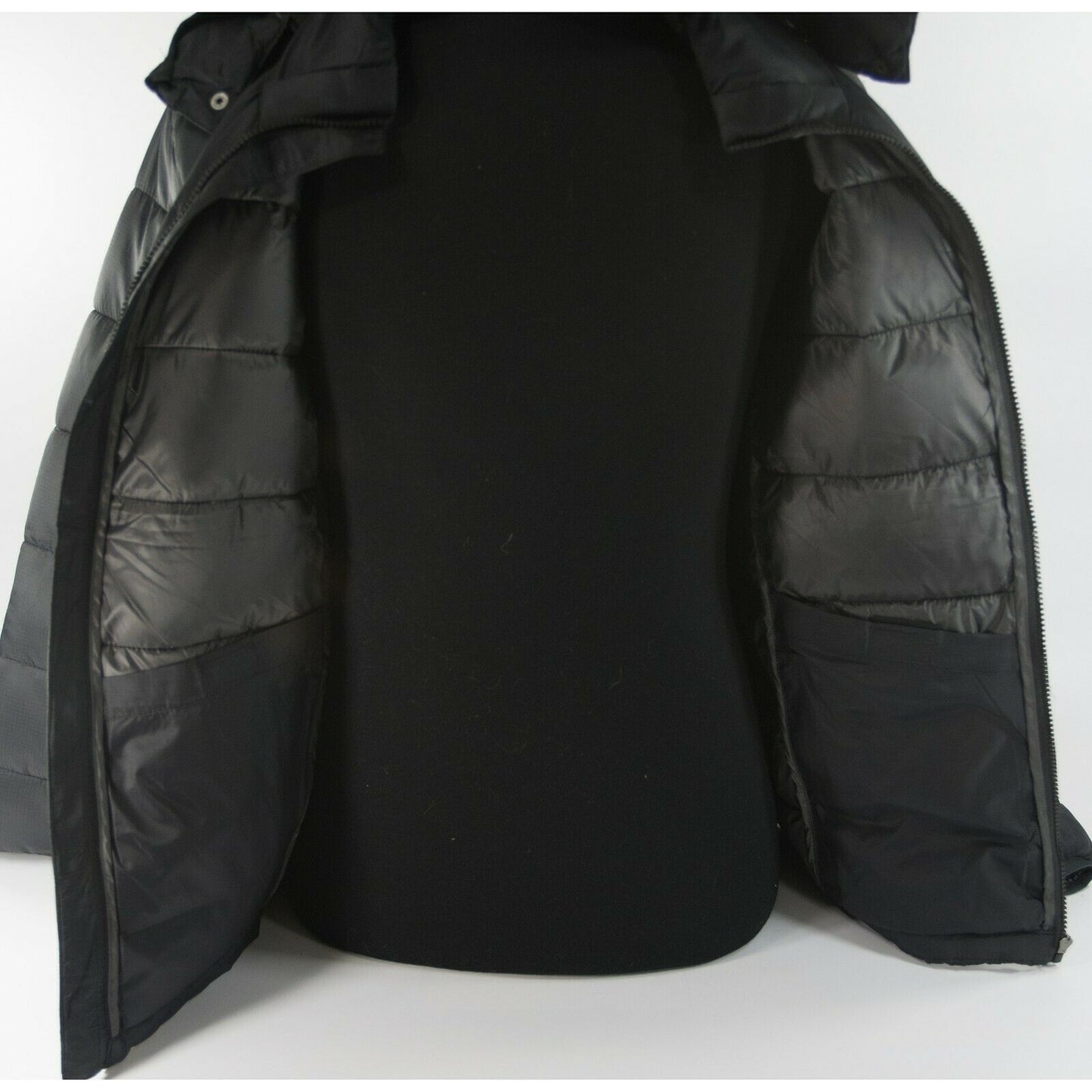 Columbia Black Nylon Titanium Powder Lite Hooded Goose Down Puffer Jacket XL