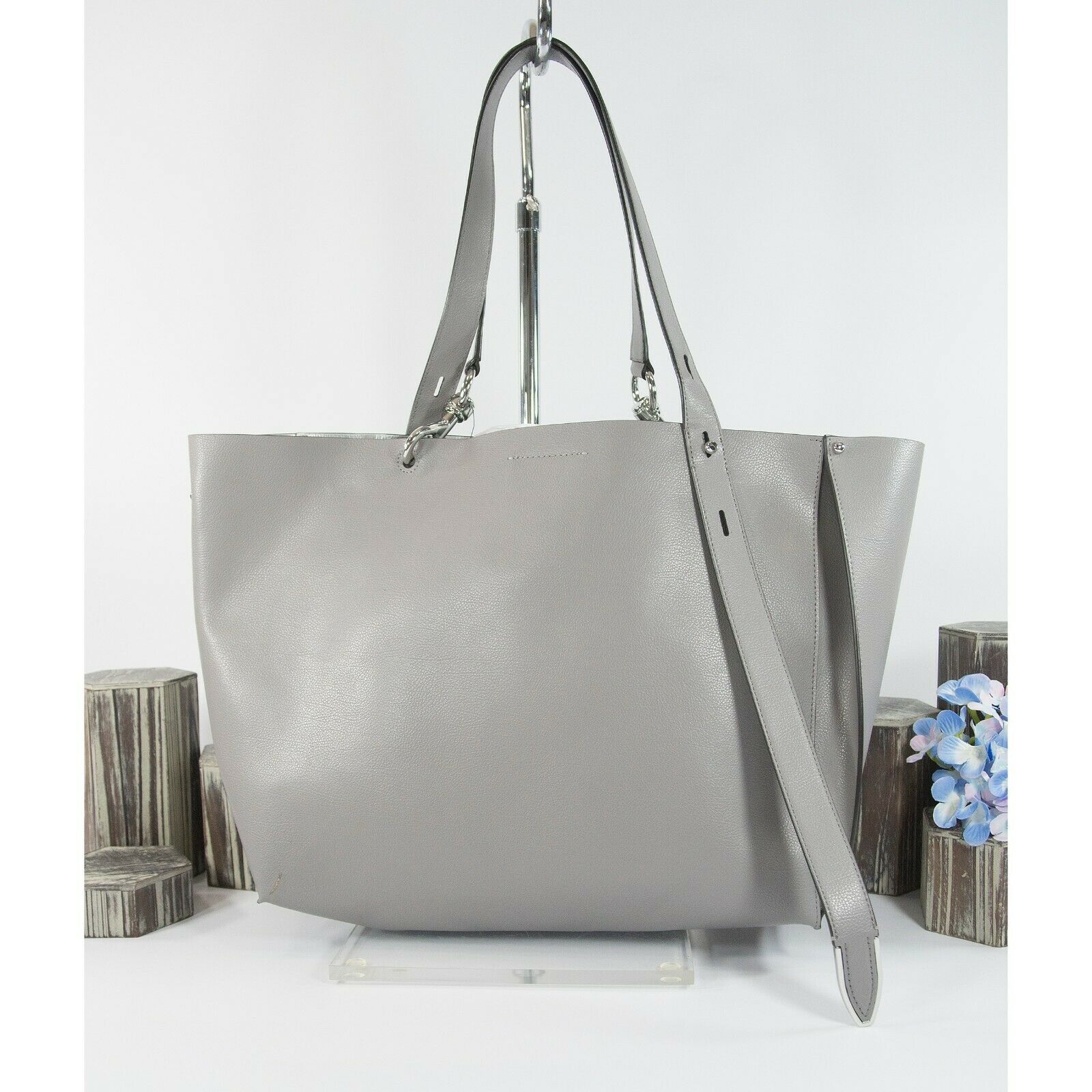 Rebecca minkoff stella 2025 large leather tote