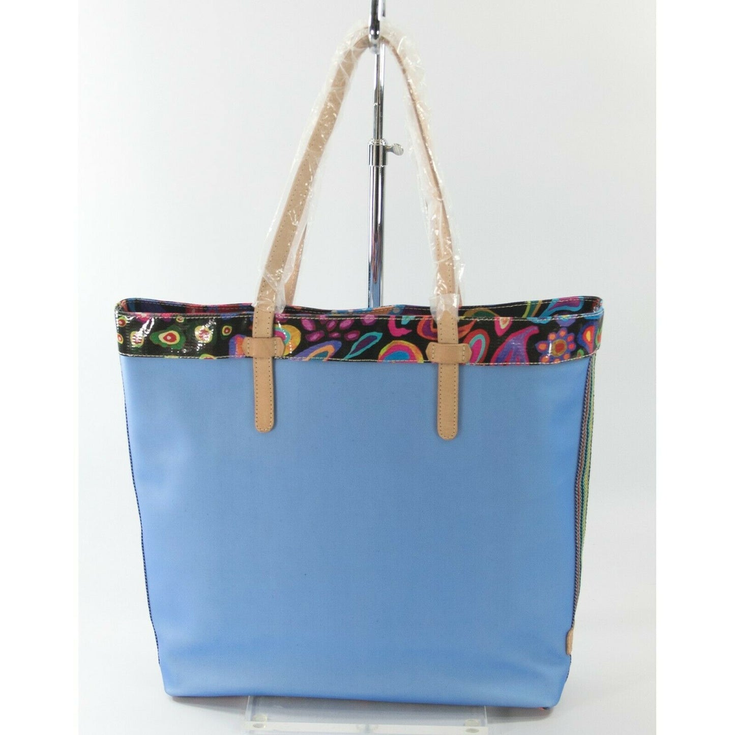 Consuela Austin Sophie Blue Floral Large Tote Bag NWT