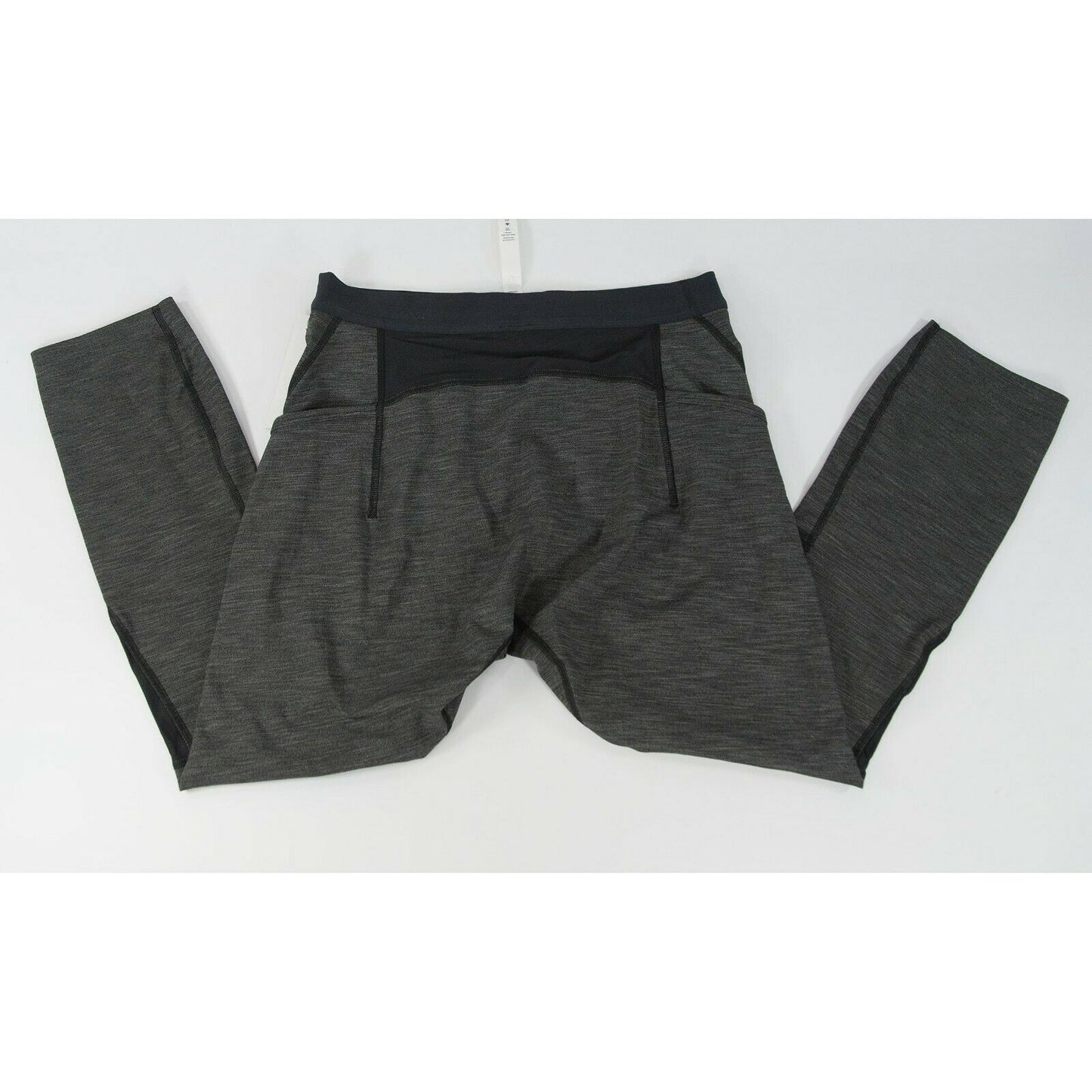 Lululemon Charcoal Grey Space Dye tight leggings NWOT Size L C15