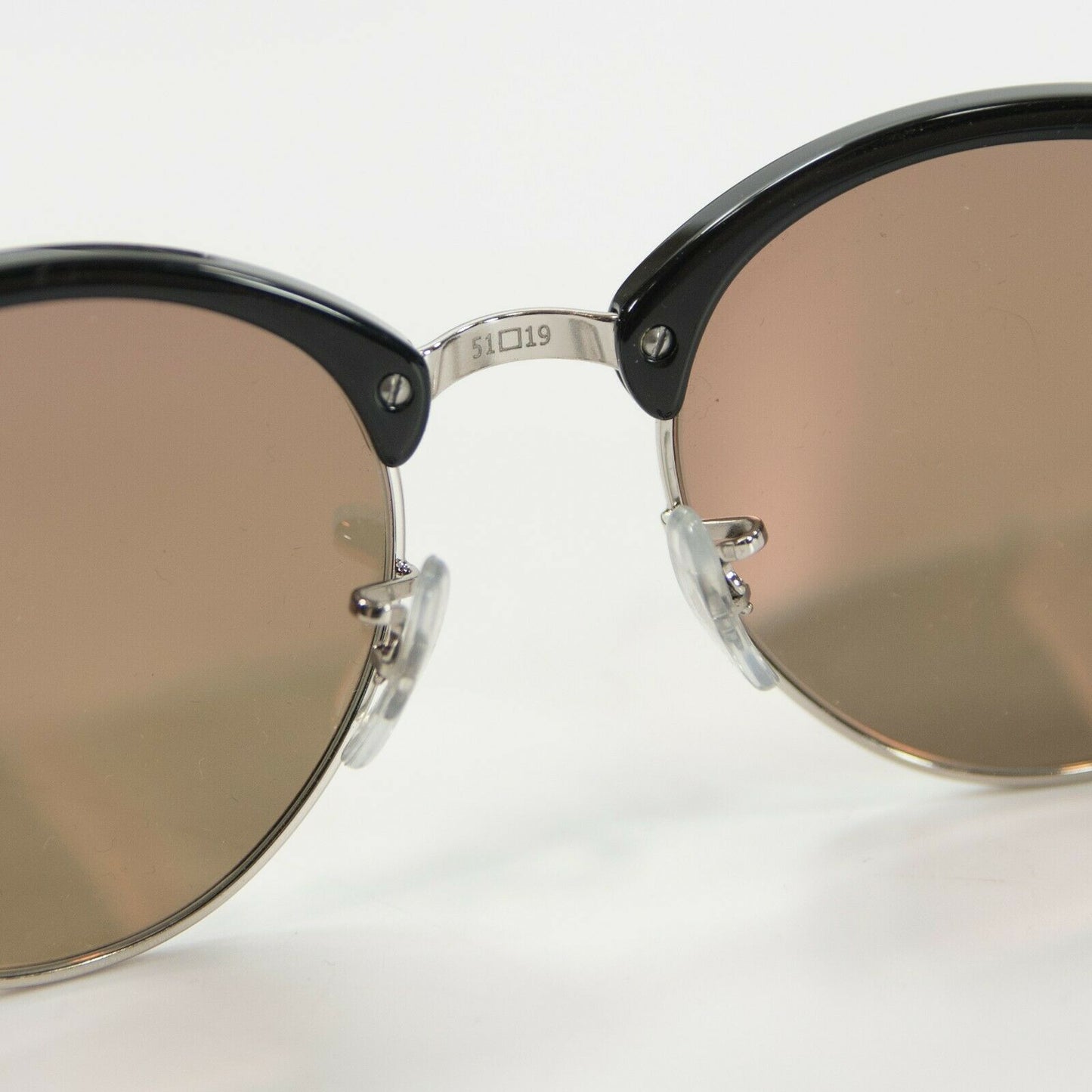 Ray-Ban RB4246 Clubround Classic 51 Polarized Aviator Red Gold Sunglasses