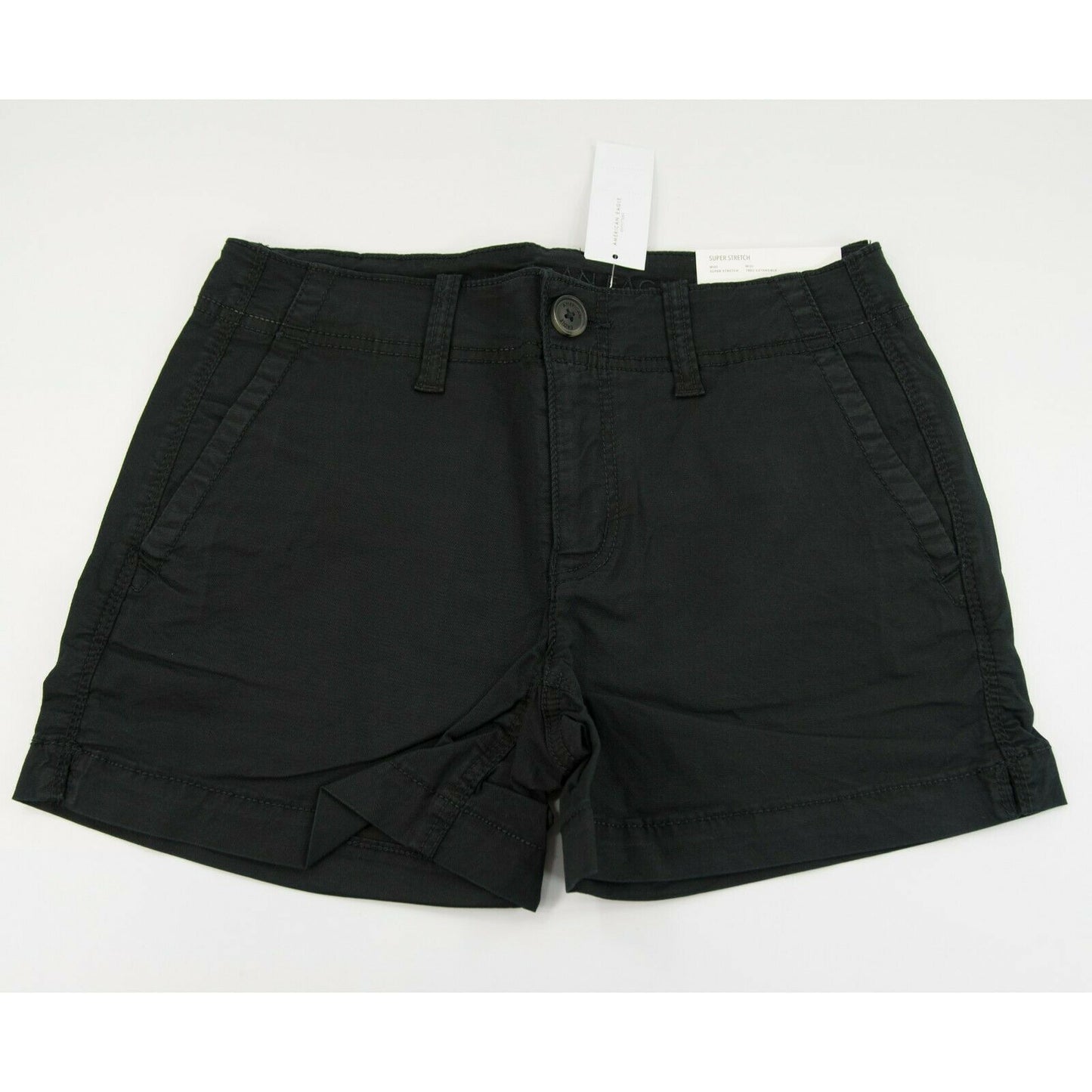 American Eagle Super Stretch Midi Cuffed Shorts NWT 00