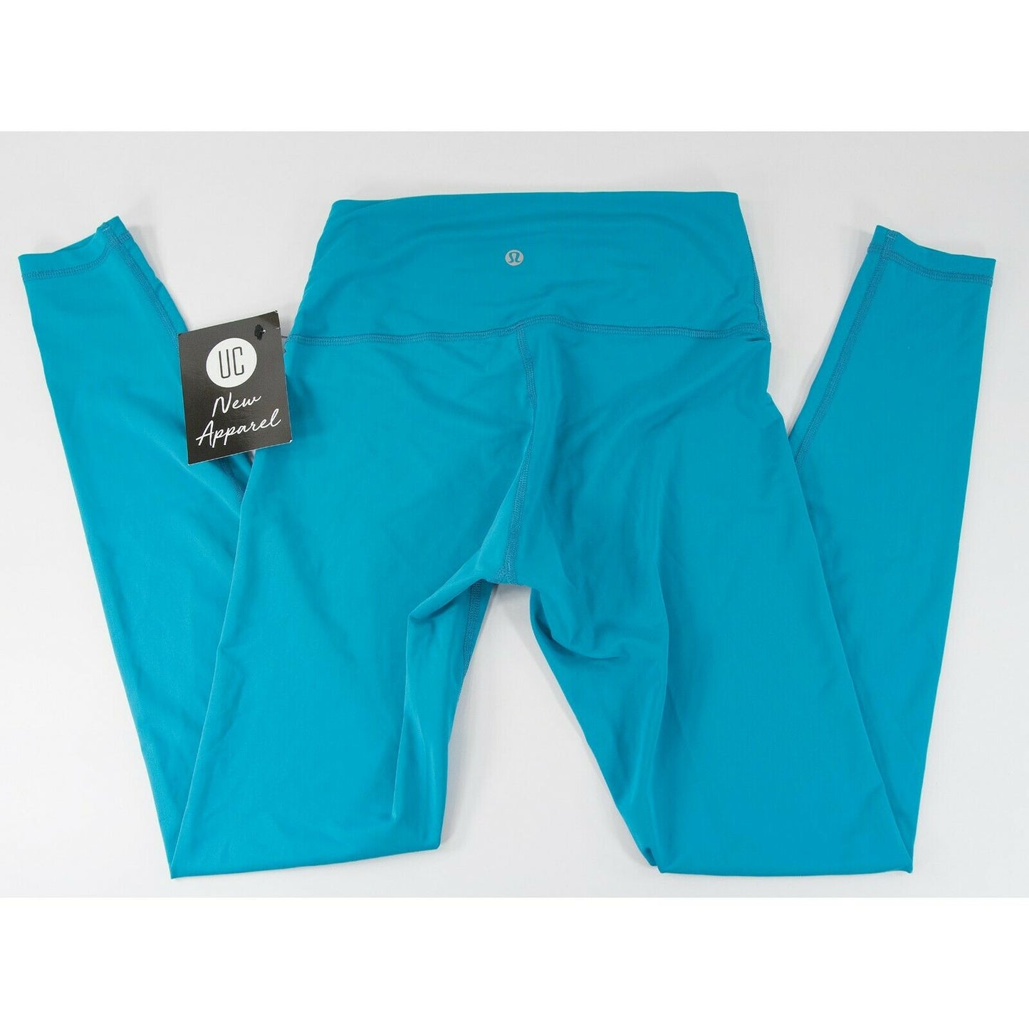 Lululemon Base Layer Thin Teal Blue Tight Fit Leggings NWOT Size 8 C25
