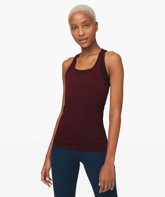 Lululemon Garnet Swiftly Tech Racerback Athletica Tank Top Sz 6 NWT