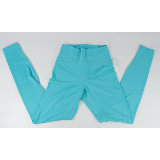 Lululemon Base Layer Thin Light Aqua Blue Tight Fit Leggings NWOT Size 2 C21