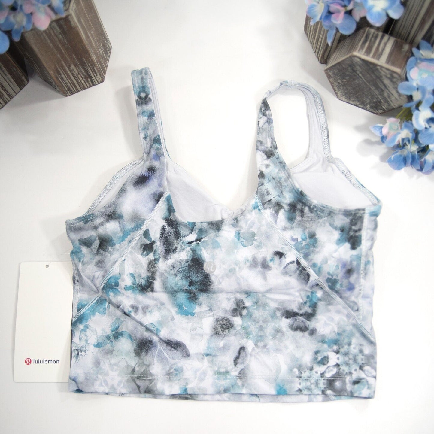 Lululemon Kaleidescope Buttery Soft Align Tank Sports Bra Top 14 NWT