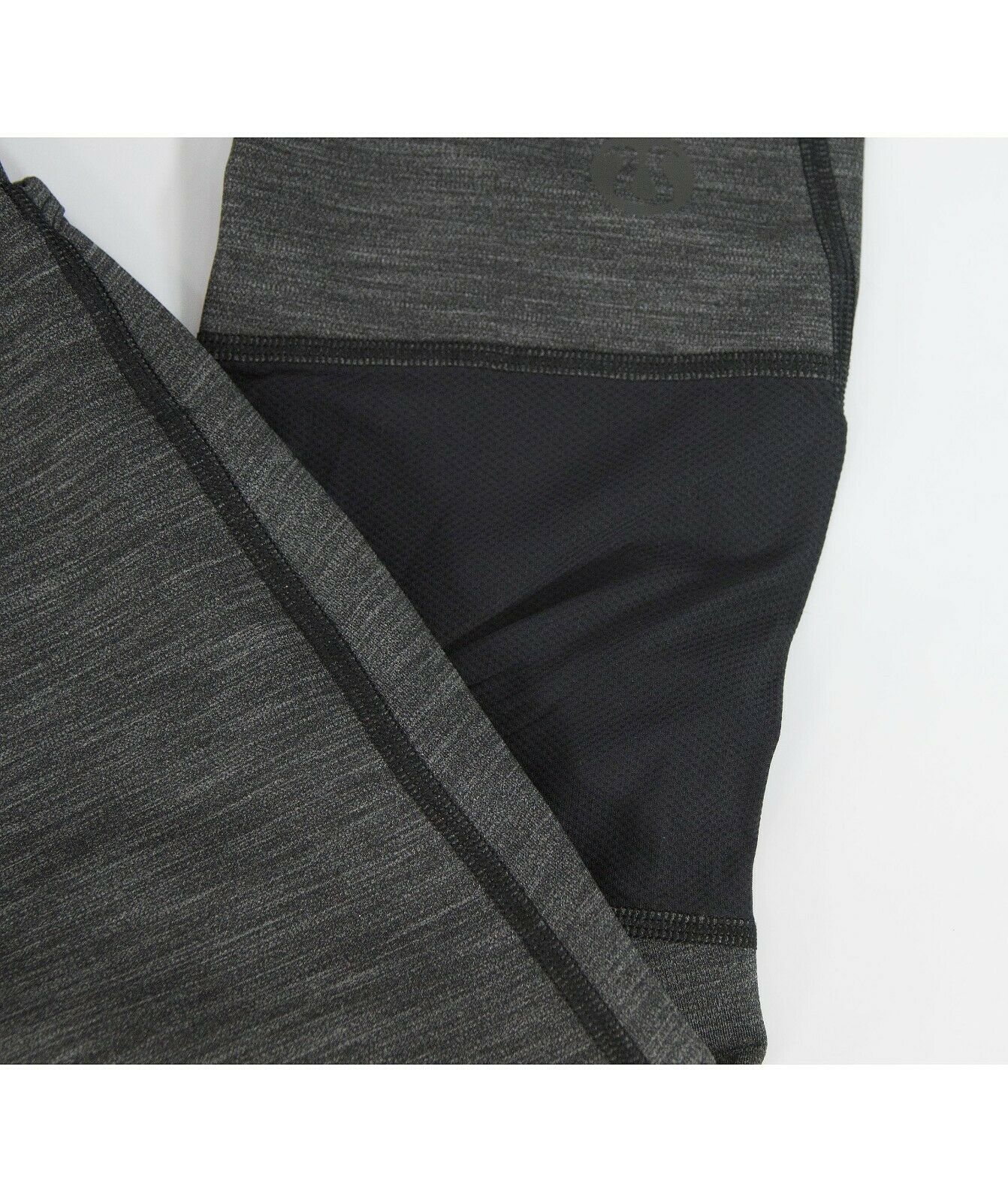 Lululemon Charcoal Grey Space Dye tight leggings NWOT Size L C15