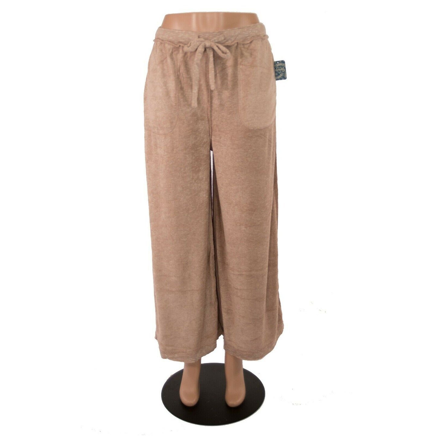 Free People Make It Maxi Wide Leg Terry Lounge Pants Clay NWT XS