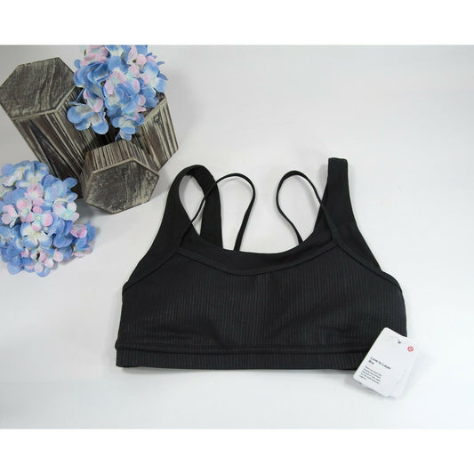 Lululemon Love To Layer Sports Bra Black 6 NWT