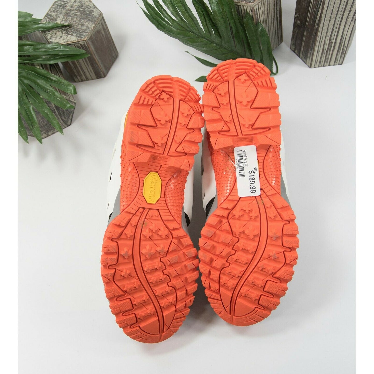 Sandro H14 Space White Orange Hiking Sneaker Shoes Size 45 US 12